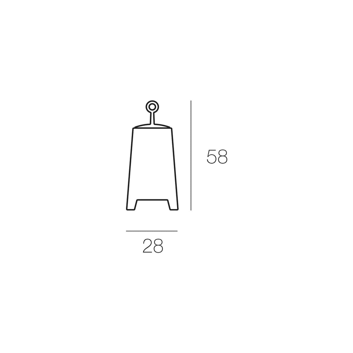 Lampe Mora d'Extérieur en Polyethylene Collection Noma Vondom - 9