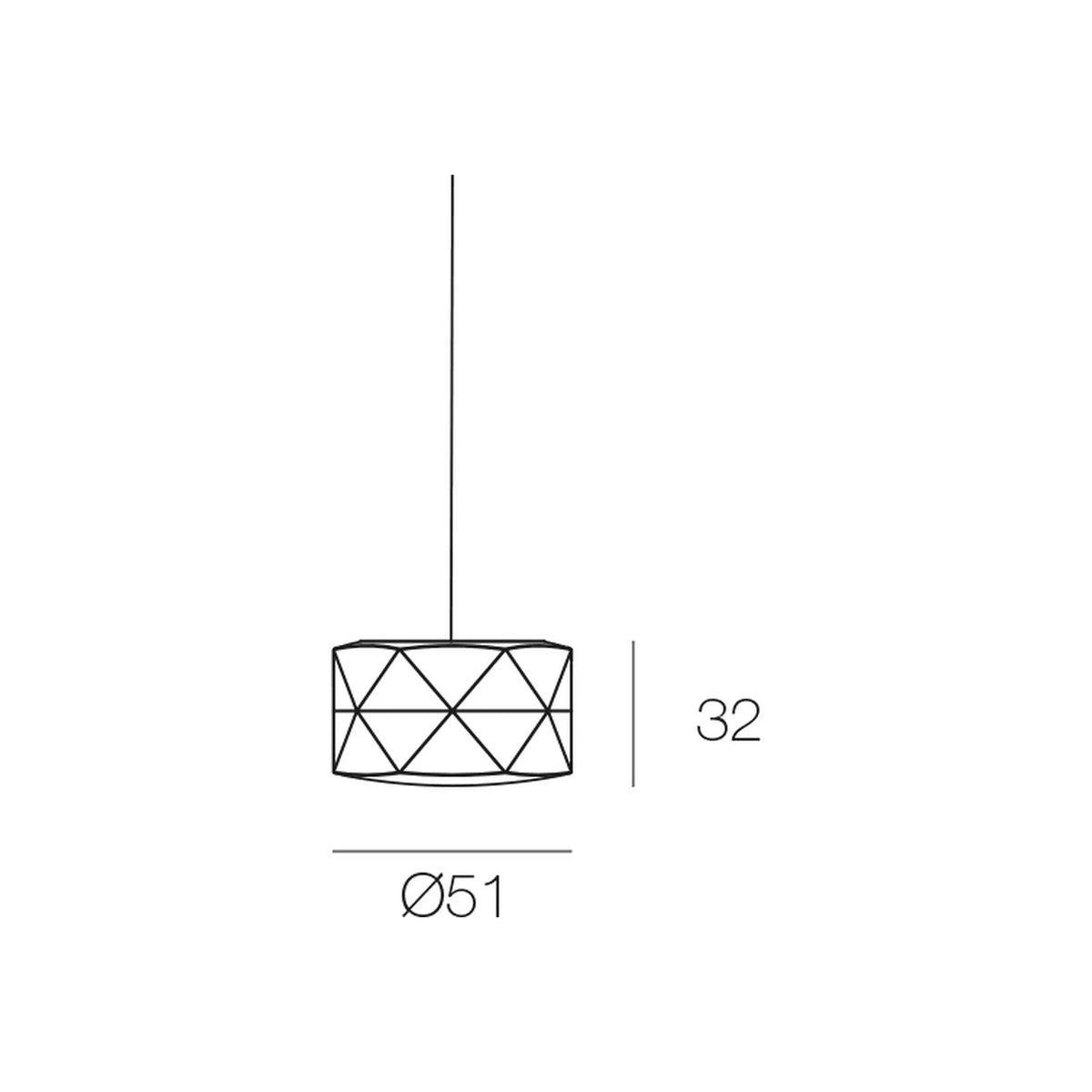 Lampe Suspendue Design Jardin Collection Marquis Vondom - 3
