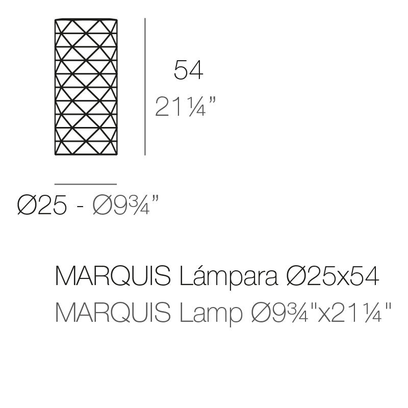 Lampes Collection Marquis à Poser par Terre Design Vondom - 9