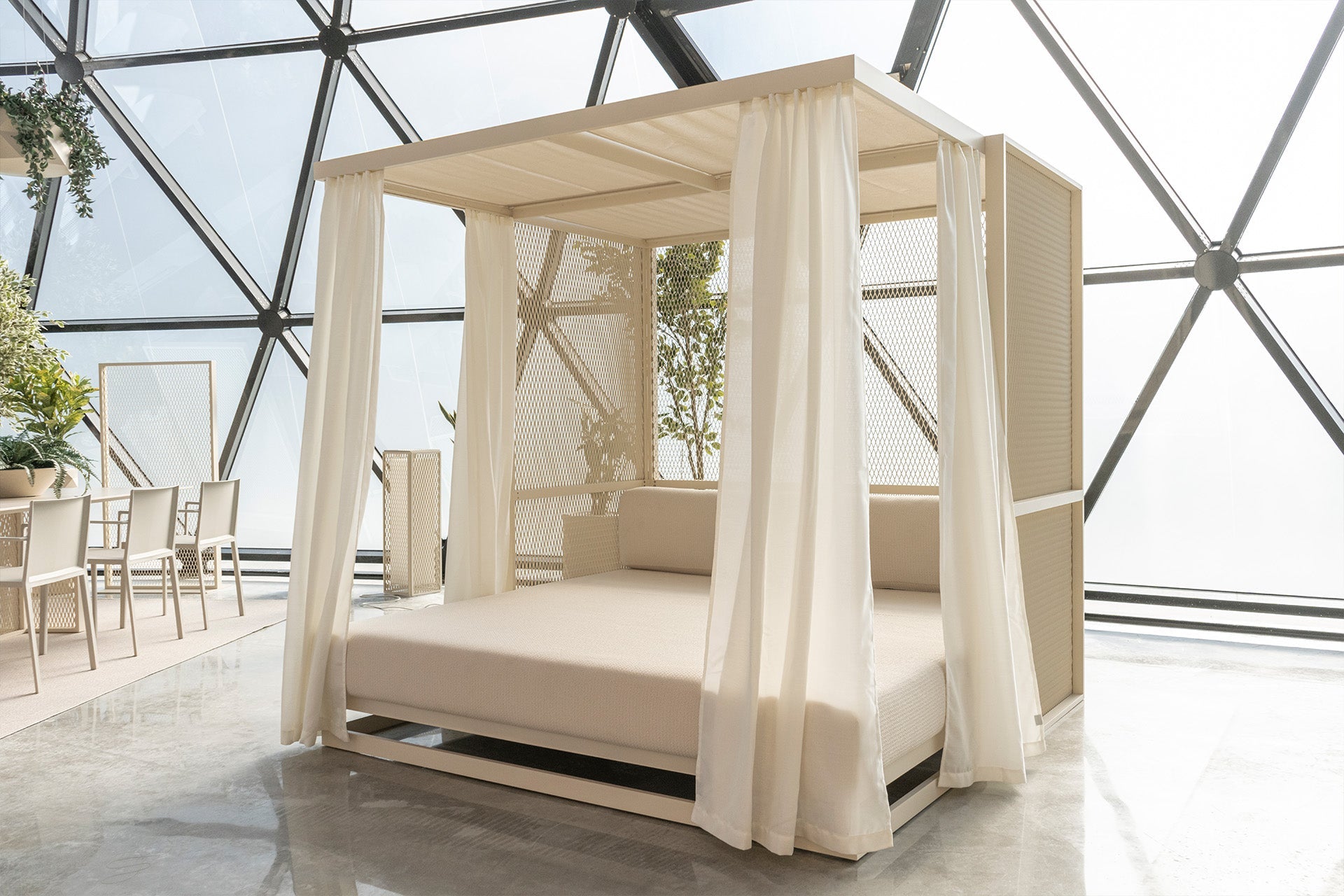 Lit Baldaquin d'Extérieur en Aluminium - Collection The Factory Vondom - 3