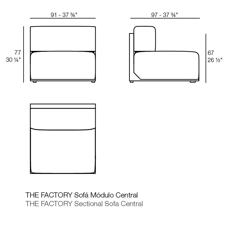 Module Central - Collection The Factory Vondom - 2