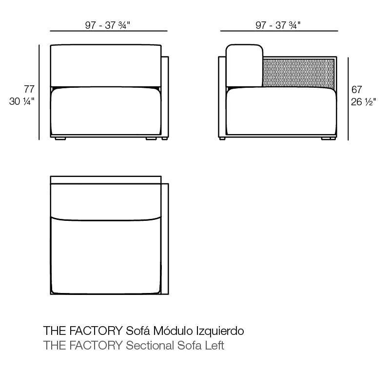 Module Gauche - Collection The Factory Vondom - 2