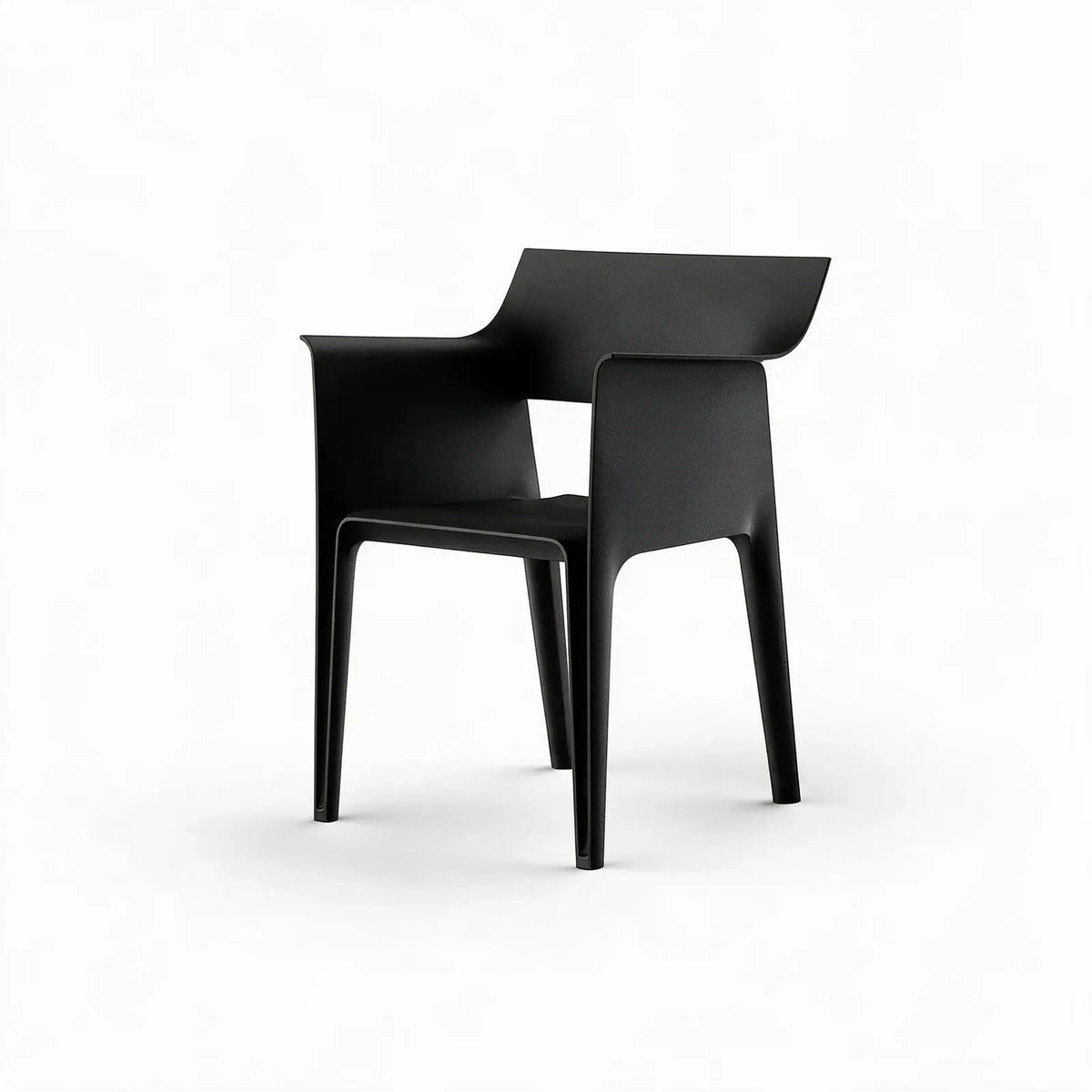 Chaise d'extérieur Pedrera de Vondom, coloris Noir