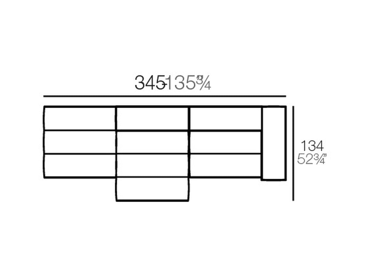 Plan Canapé Modulable - Tablet Canapé 3 places et méridienne