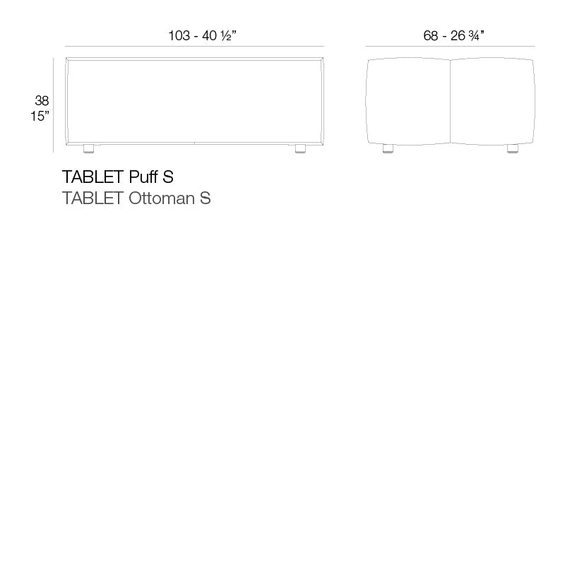 Pouf Collection Tablet Vondom - 2