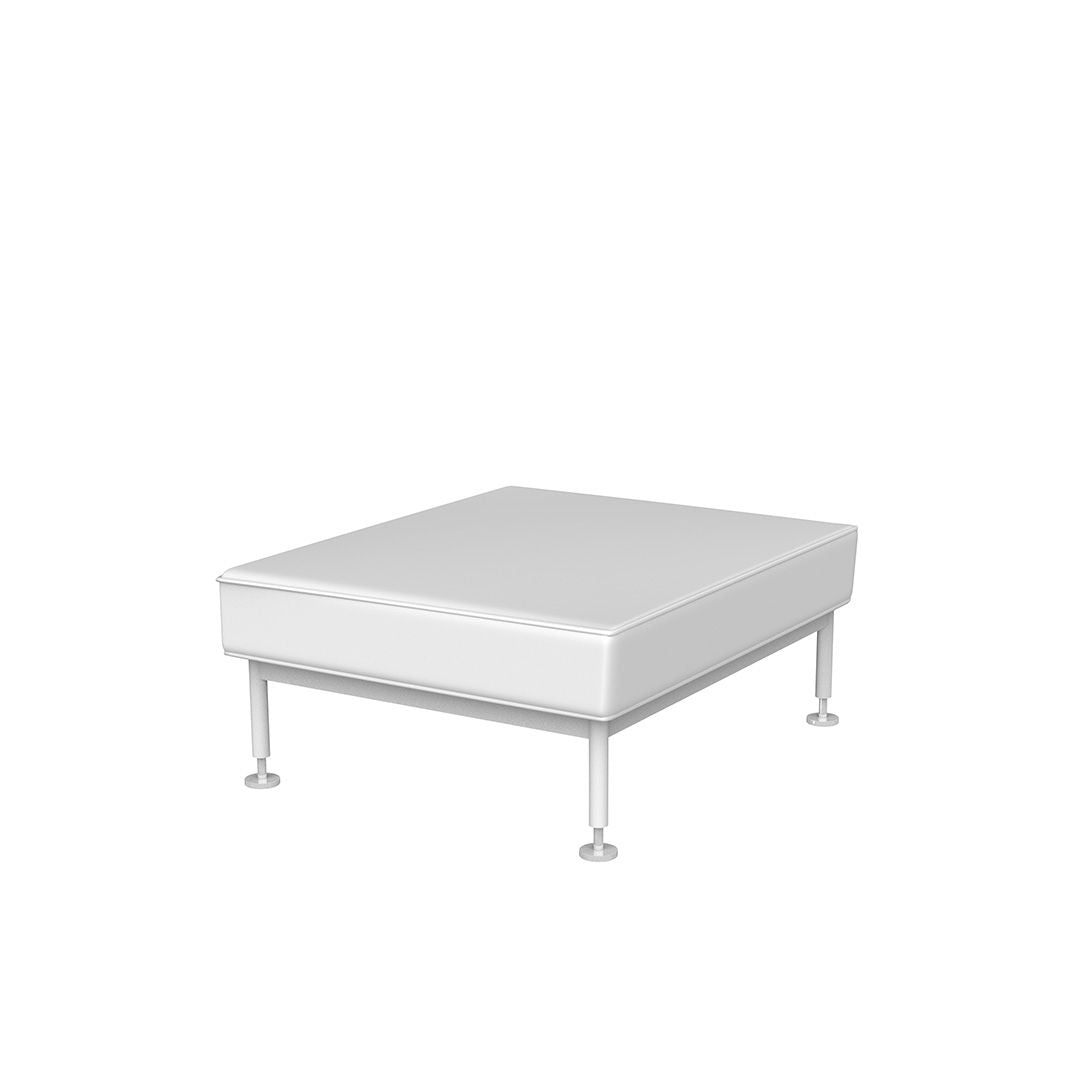 Pouf Couleur structure Aluminium blanc - Collection Hamptons Vondom