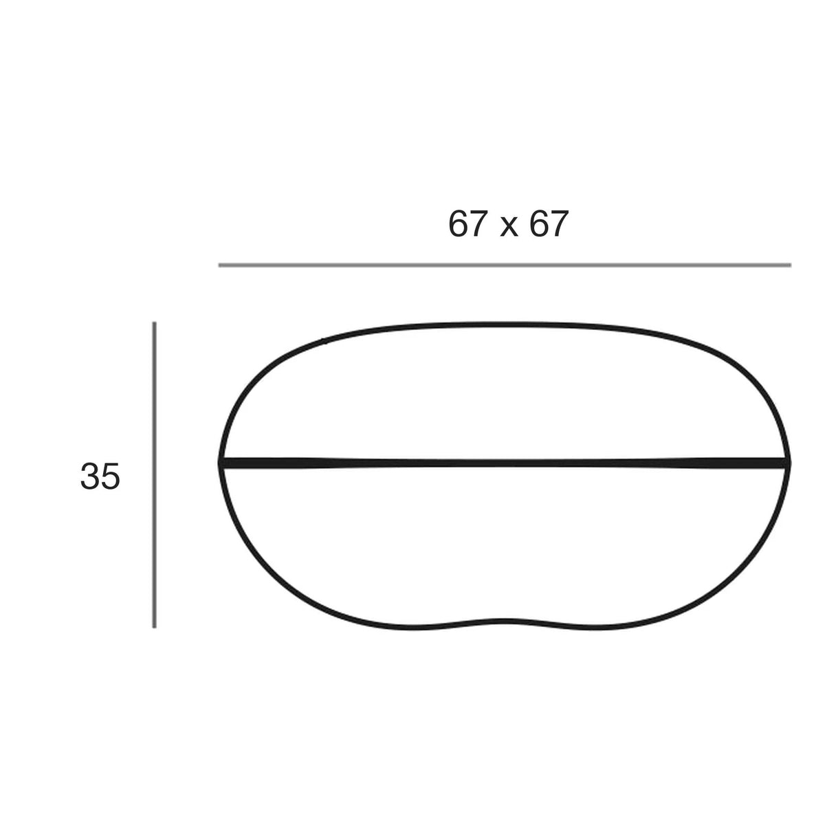 Pouf Polypropylène - Collection Pillow Vondom