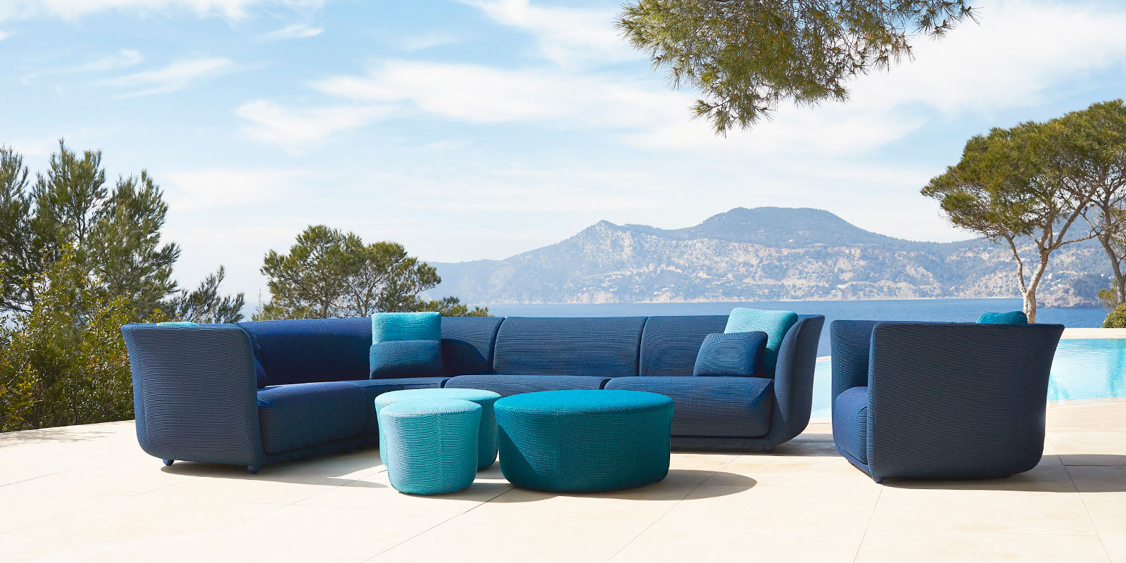 Pouf pour Salon de Jardin Lounge - Collection Suave Vondom - 2