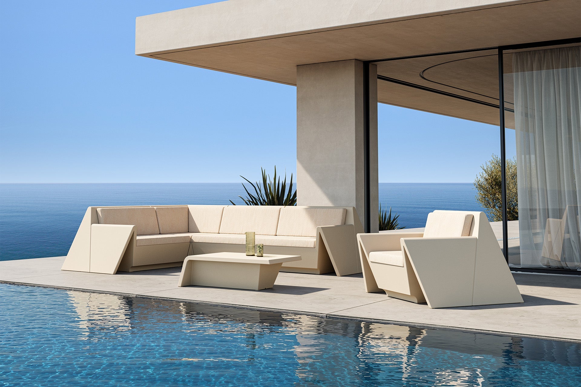 Salon de Jardin Modulable 5 Places Title Default Title Collection Rest Vondom - 3