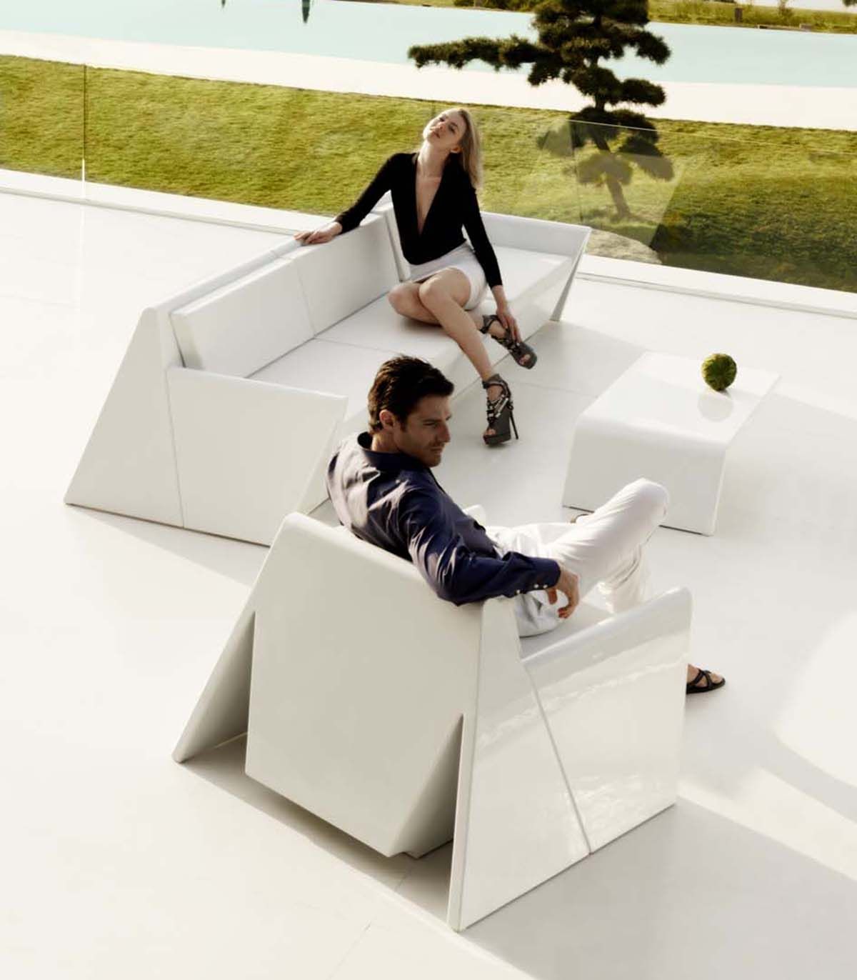 Salon de Jardin Modulable 5 Places Title Default Title Collection Rest Vondom - 4