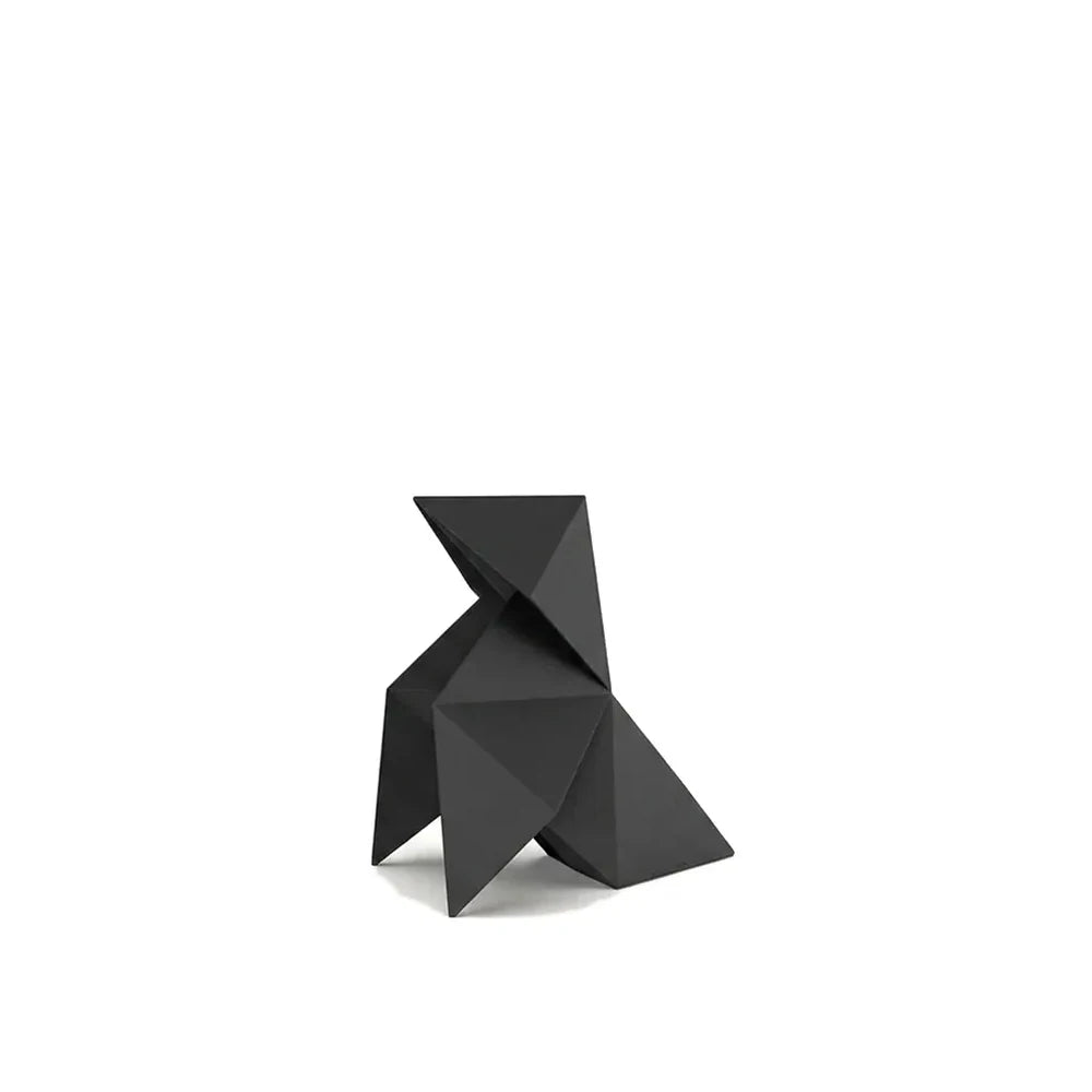 Statue Canard Collection Origami Taille 59x37x60 cm Couleur Noir - Tori Vondom