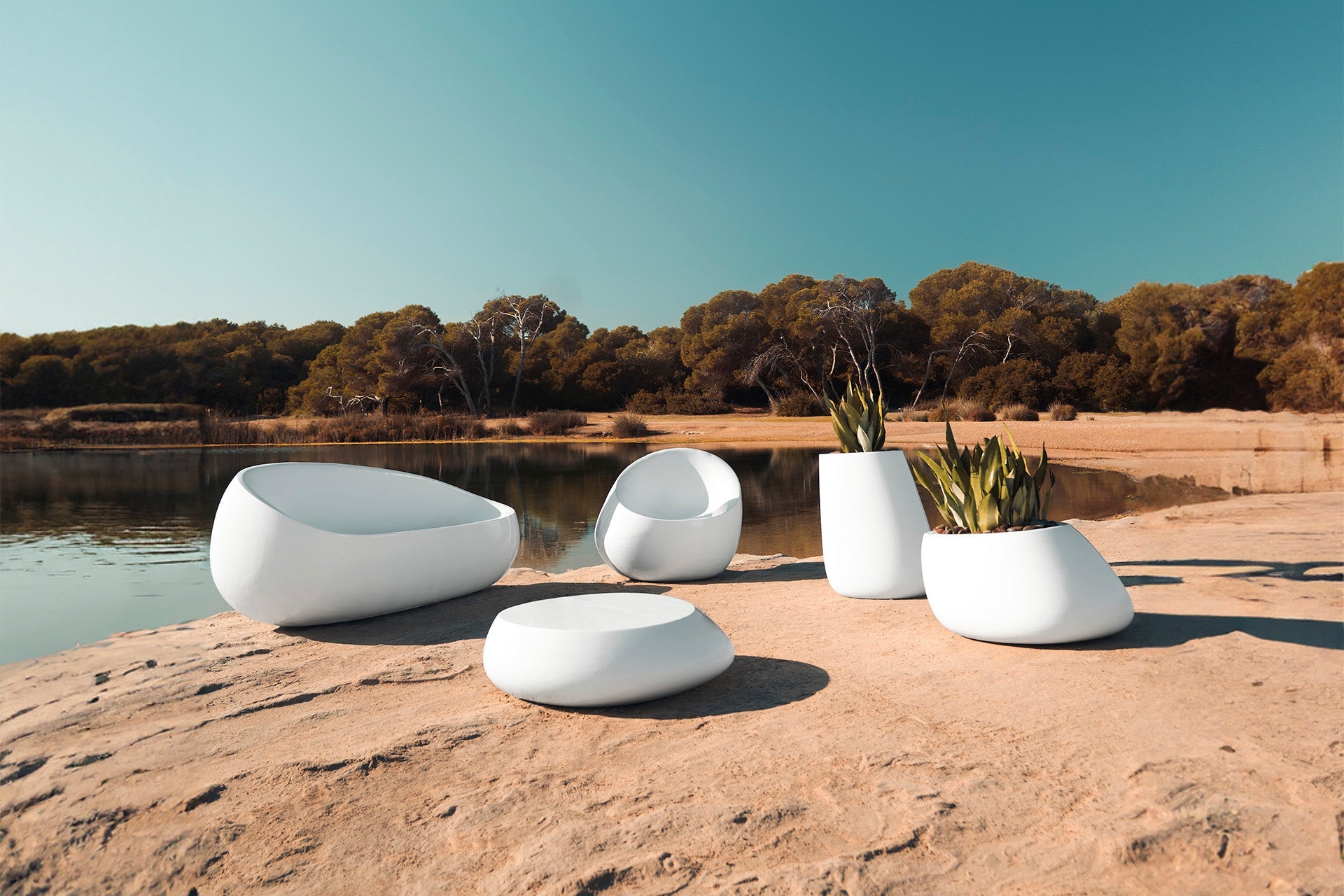 Table Basse Collection Stone Vondom - 3