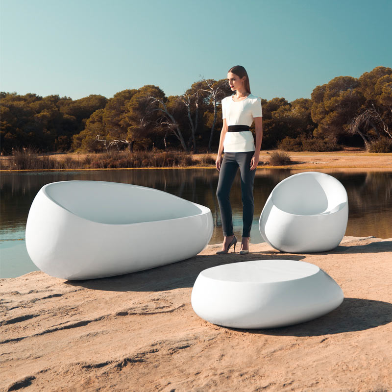 Table Basse Collection Stone Vondom - 4