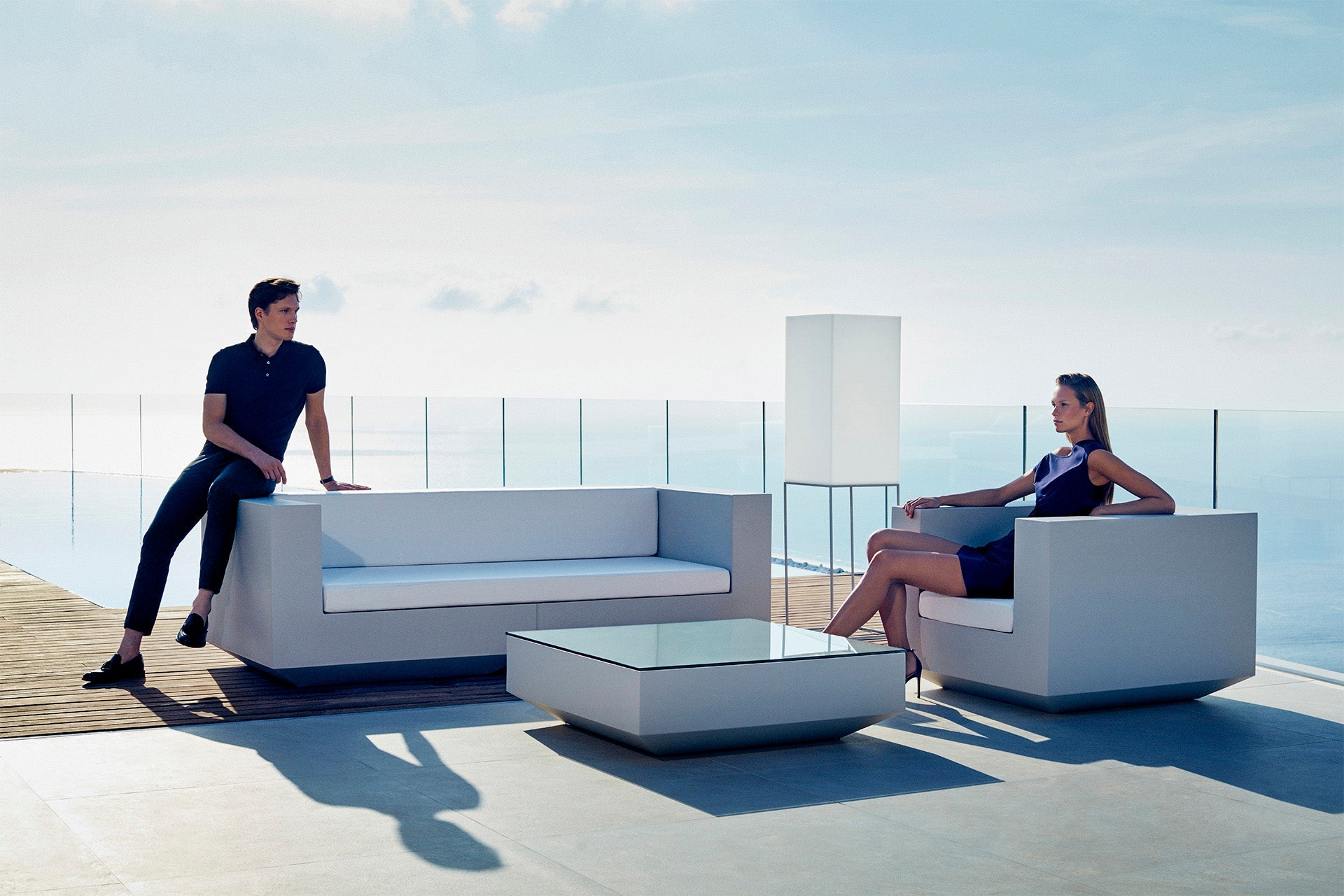 Table Basse Collection Vela Carré 100 Vondom - 2