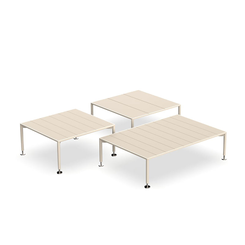 Table Basse de Jardin Carrée en Aluminium - Collection Hamptons Vondom