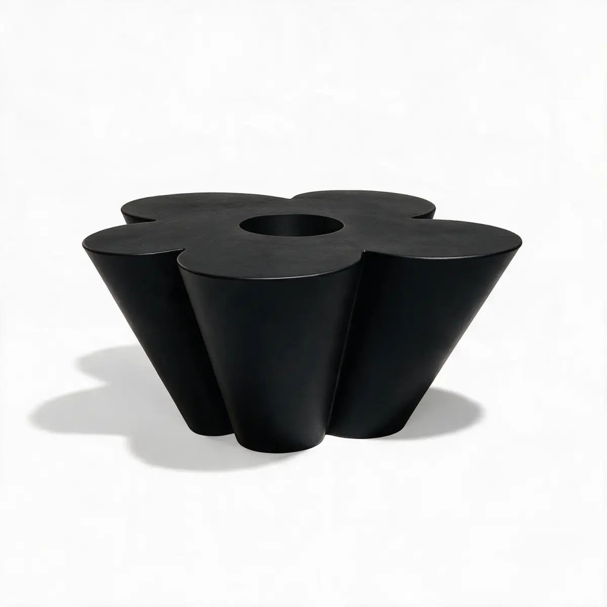 Table Basse de Jardin Collection Agatha Vondom Finition Mate Couleur Noir