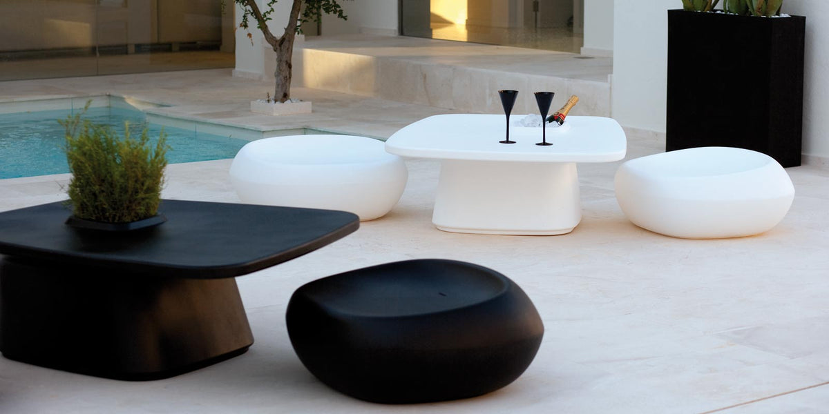 Table Basse de Jardin Collection Noma Géante en Plastique Vondom - 4