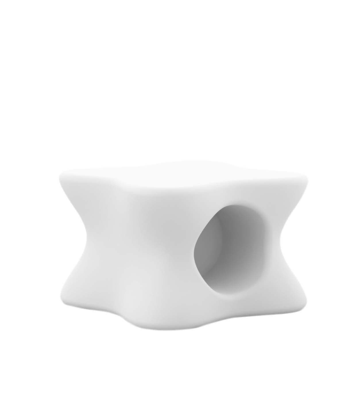 Table Basse de Jardin Collection PAL Finition Mate Couleur Blanc Vondom