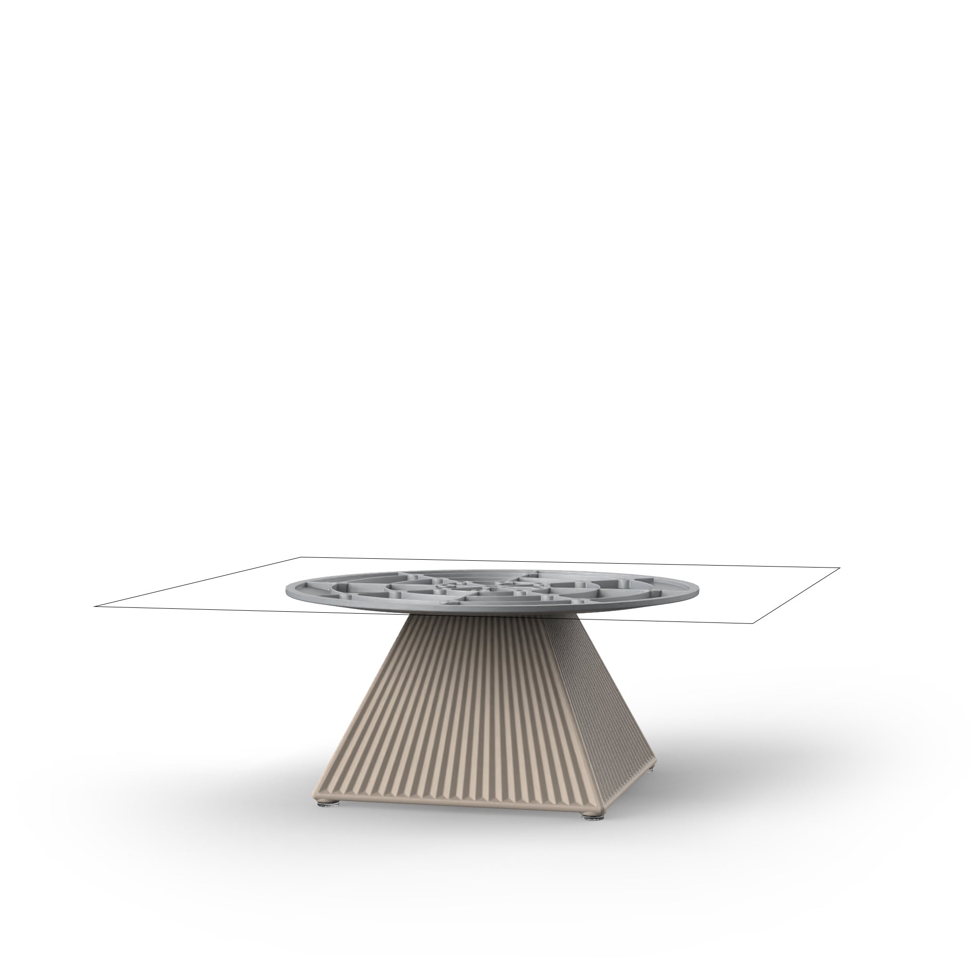 Table Basse Jardin Céramique - Collection Gatsby Vondom