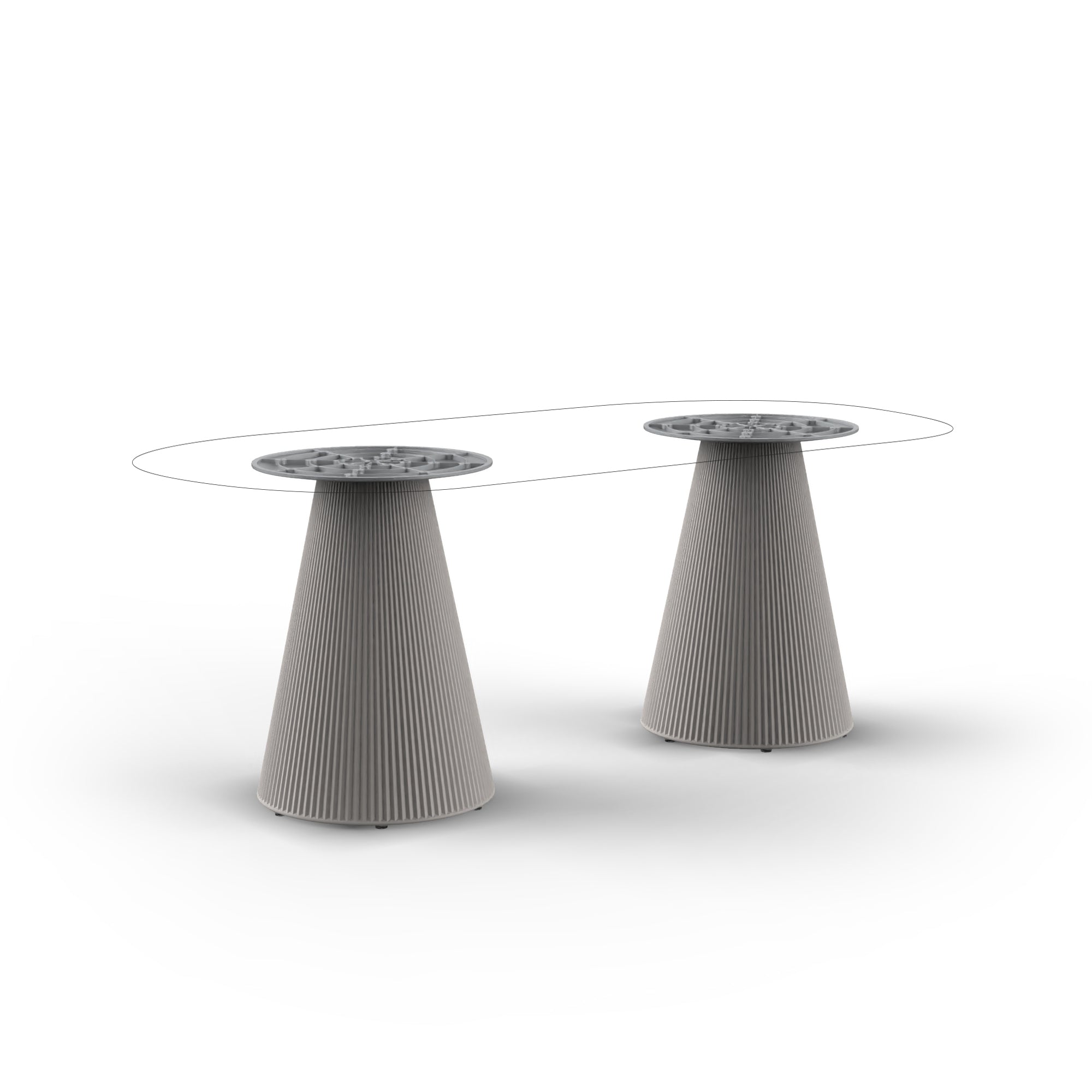 Table Bistrot 6 Personnes - Collection Gatsby Vondom