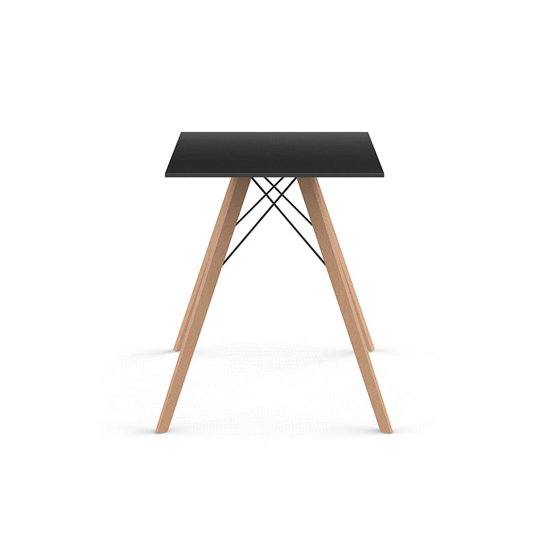 Table Bistrot avec Pied en Bois - Collection FAZ Wood Vondom - 6