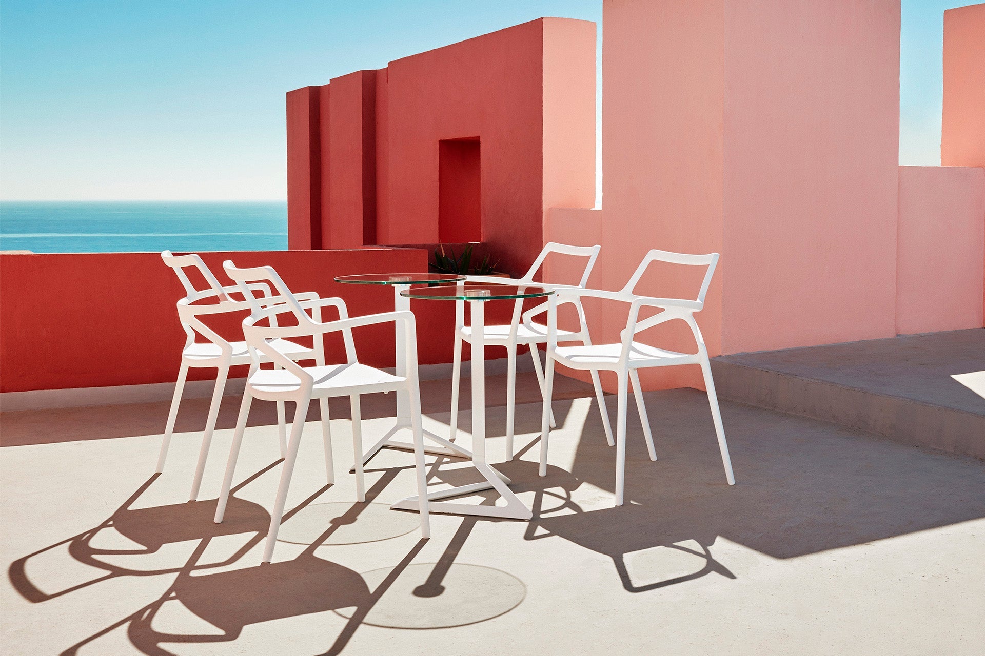 Table Bistrot Ronde - Collection Delta Vondom - 3