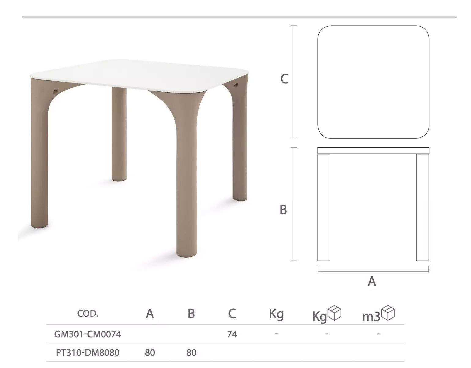 Ensemble Table & Chaises - Pure Candy