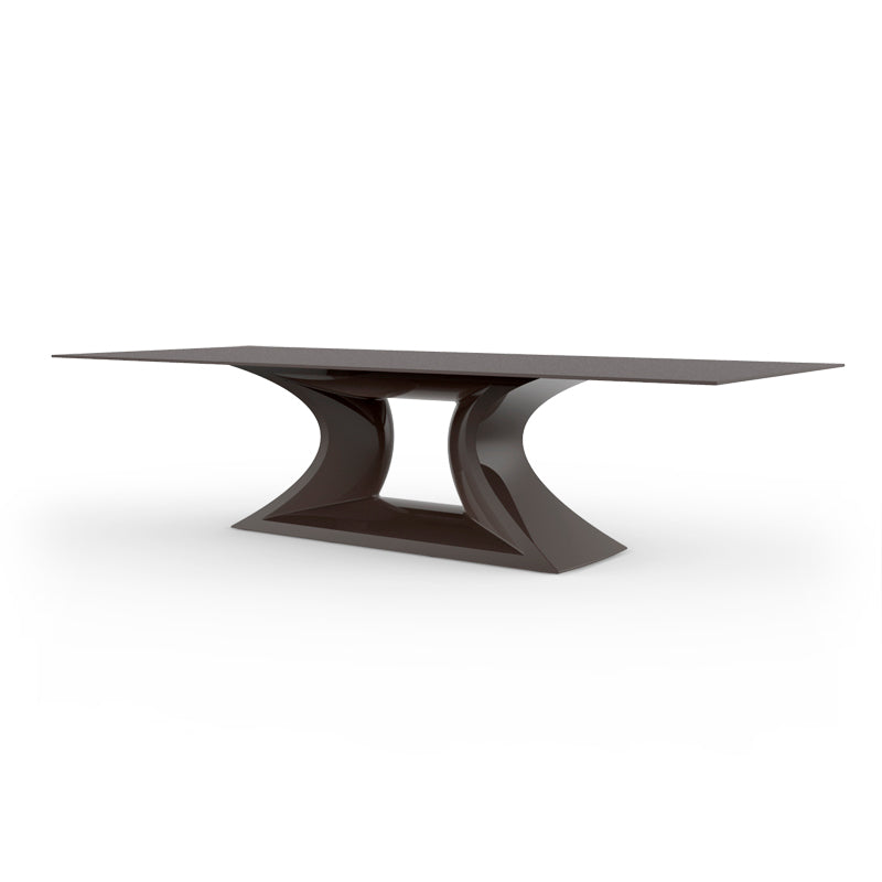 Table de Jardin Collection Rest avec Pied Design Taille 200x100x72 cm Vondom - 2