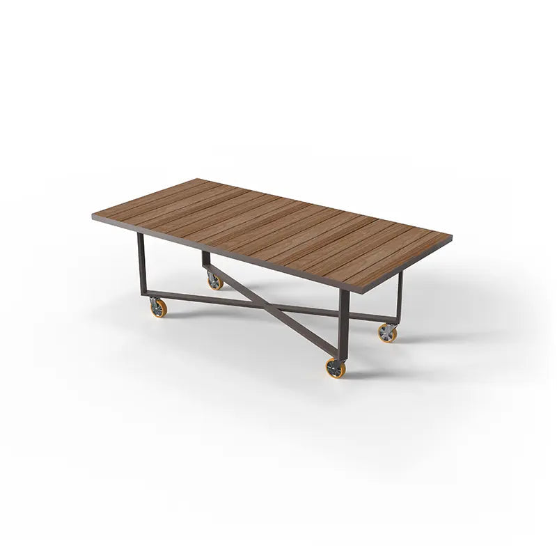 Table de Jardin Collection Vineyard Aluminium et Teck Vondom - 11