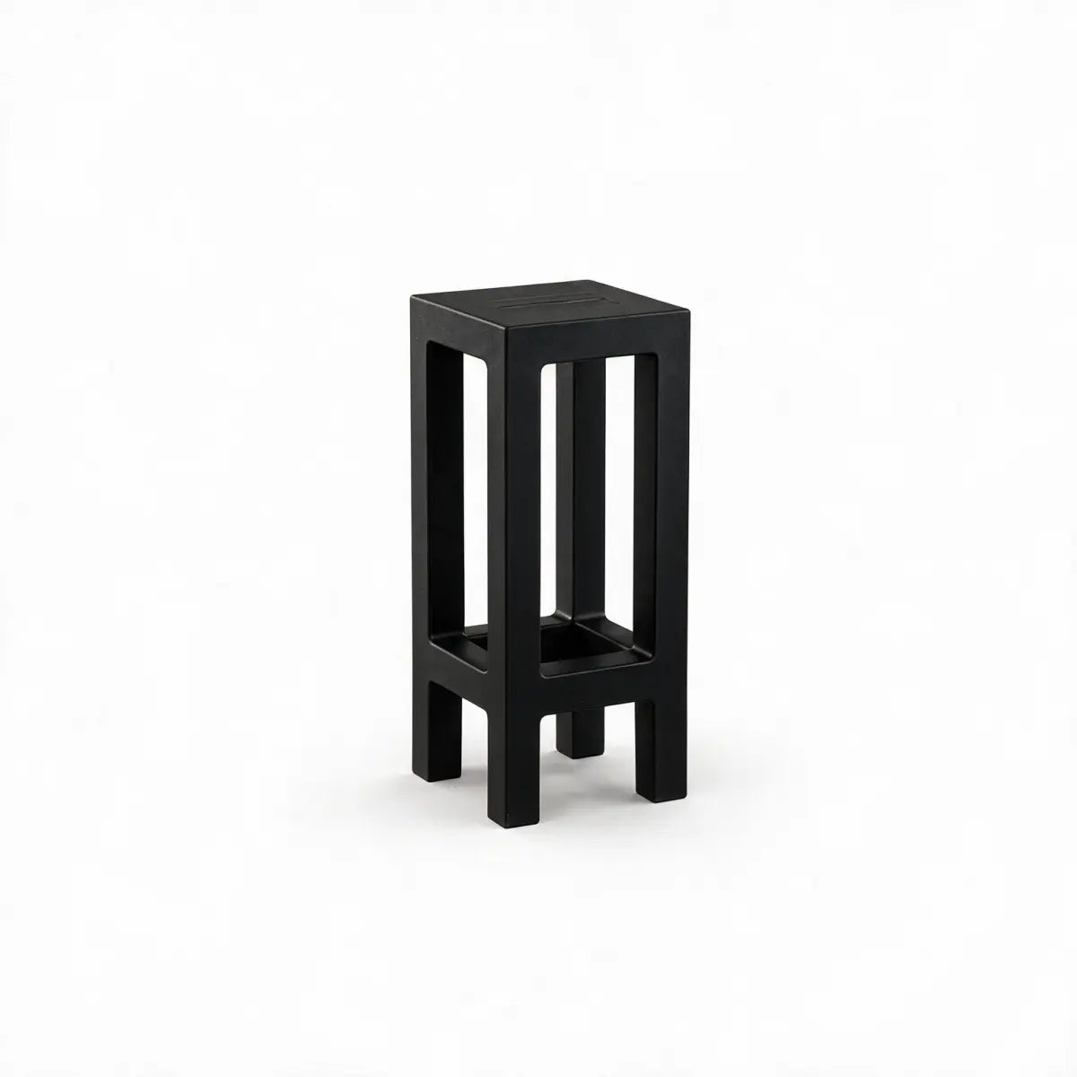 Tabouret de Bar Collection Jut Vondom Finition Mate Couleur Noir