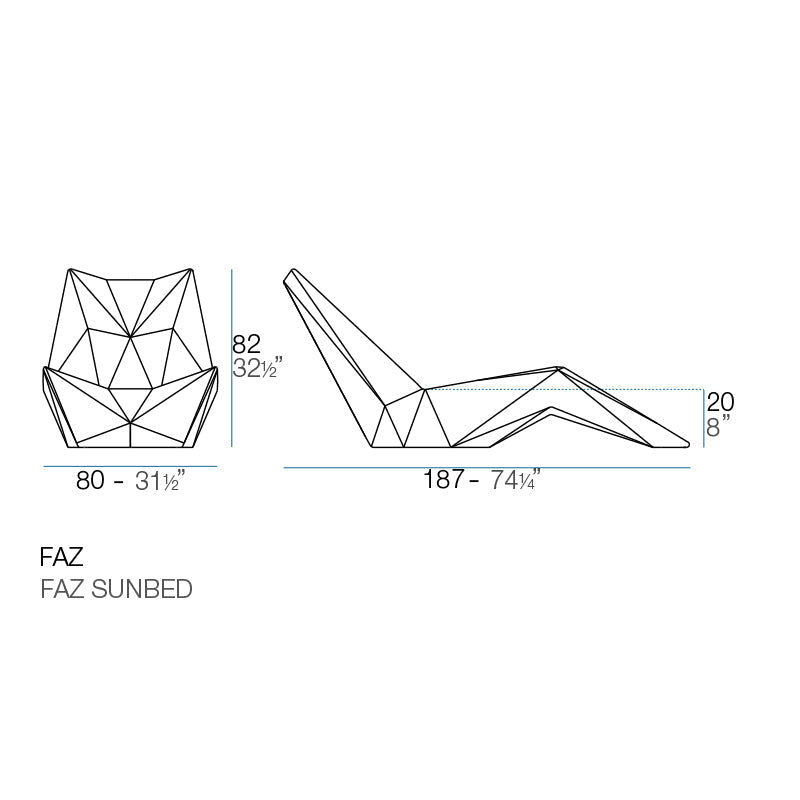 Transat FAZ LED Collection Faz Cosy Vondom - 9