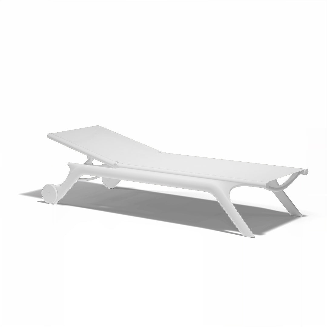 Vondom Collection Africa Sun Lounger Couleur Blanc