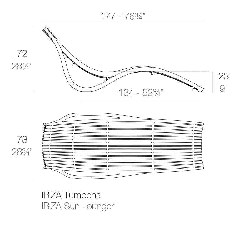 Vondom Collection Ibiza Sun Lounger - 9