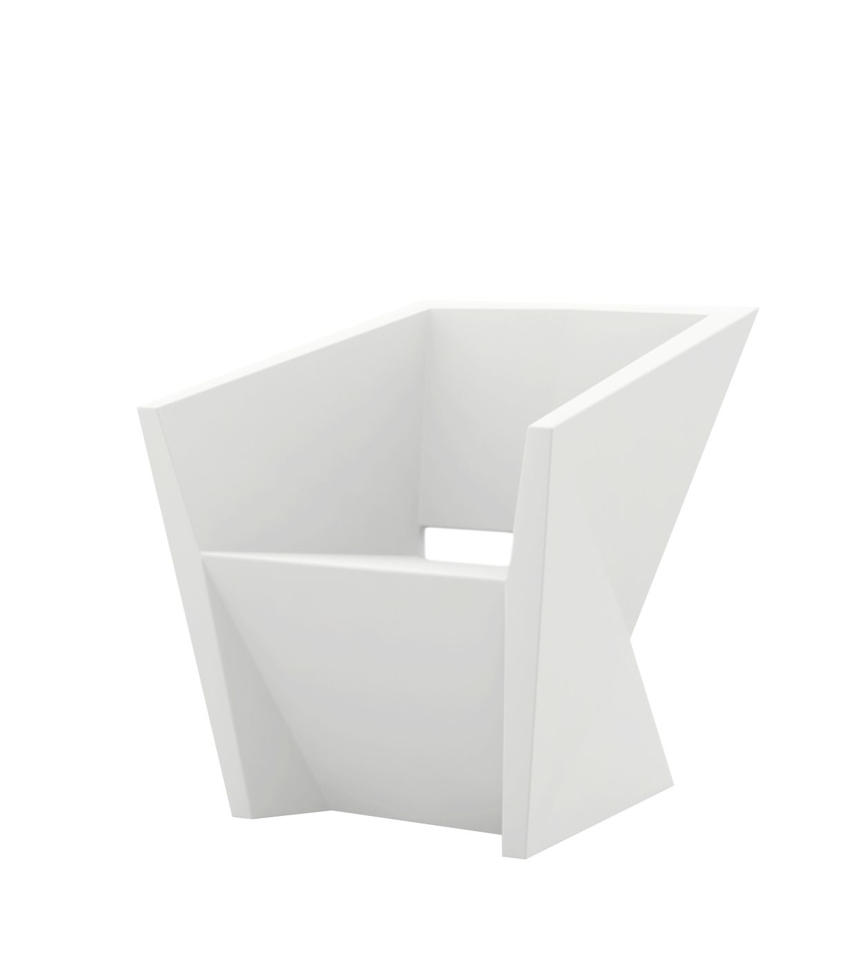 Vondom FAZ Armchair Couleur Blanc Collection Faz Cosy