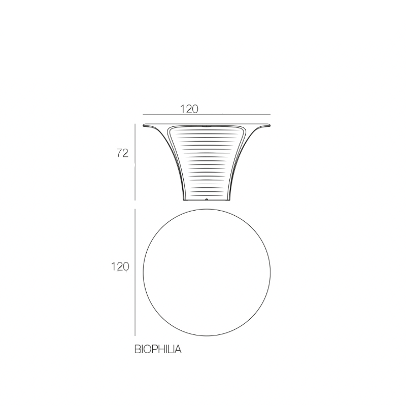 Table de Jardin - Biophilia LED