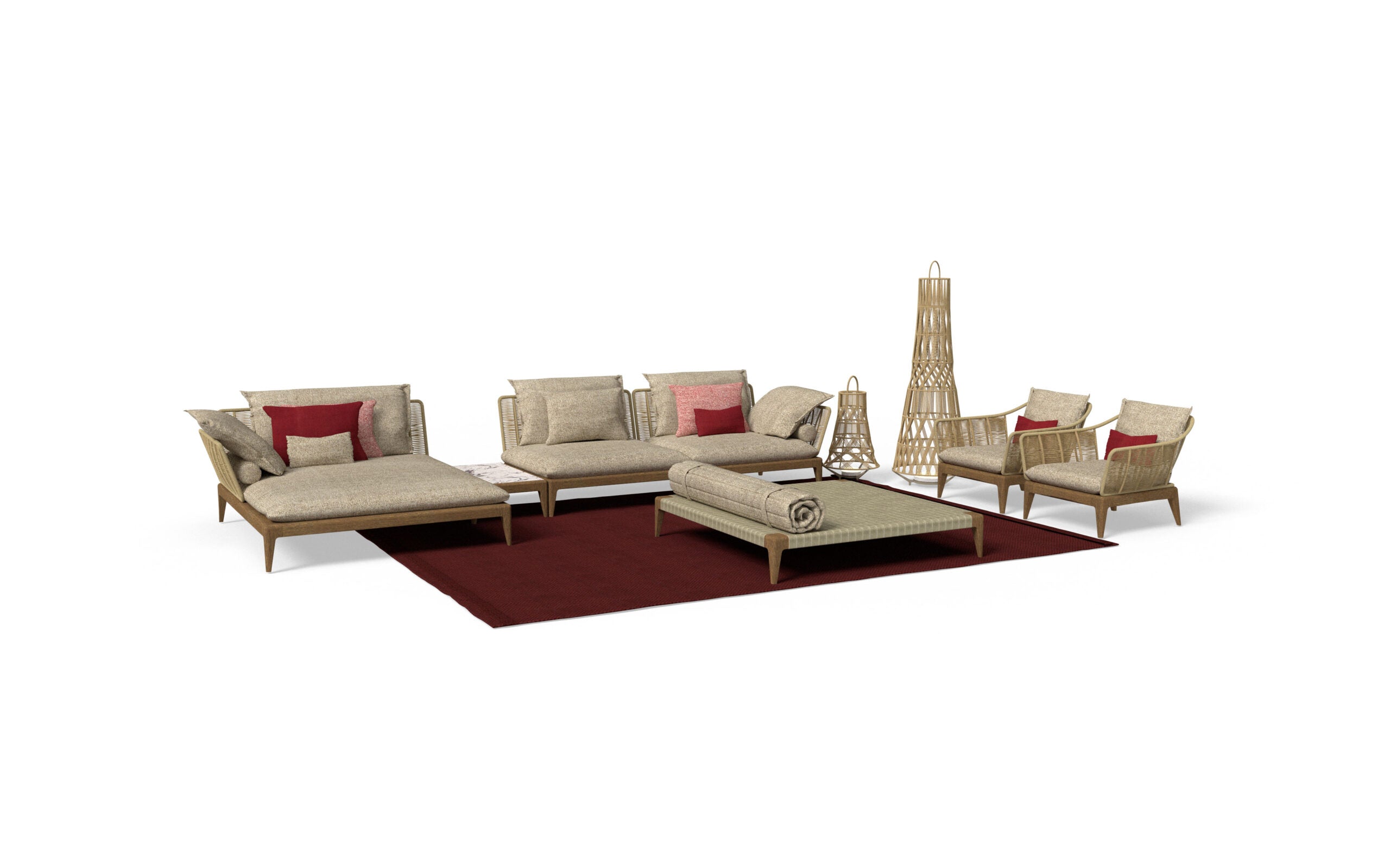 Salon de Jardin - Cruise Teck