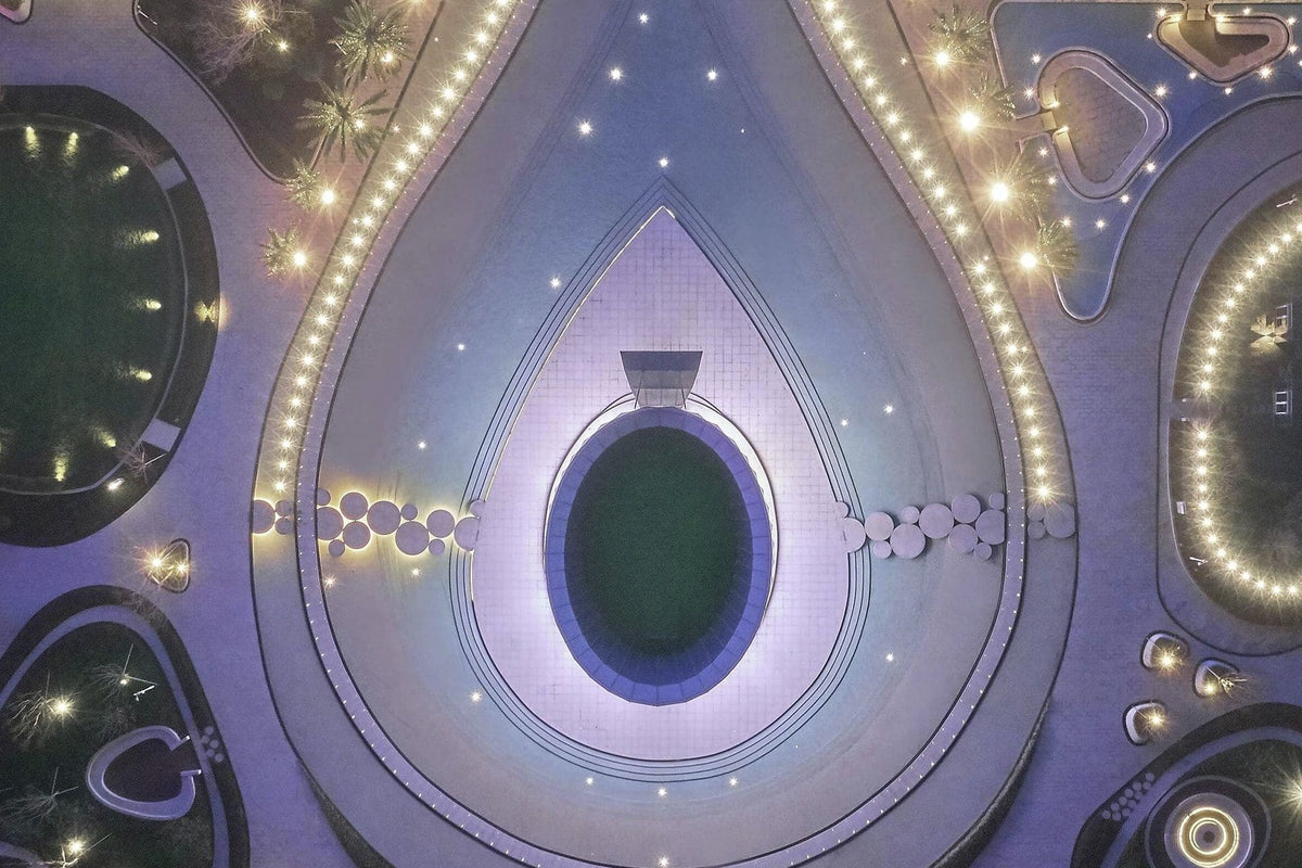 Fuzhou Marriott Hotel Riverside en Chine avec sa chapelle de mariage et mobilier avant-gardiste Vondom