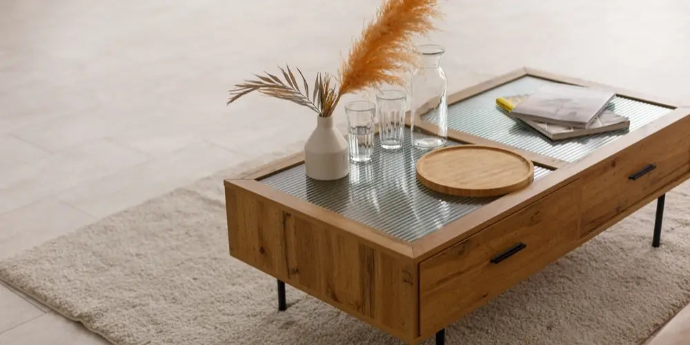 comment fabriquer une table basse en bois avec rangement ?