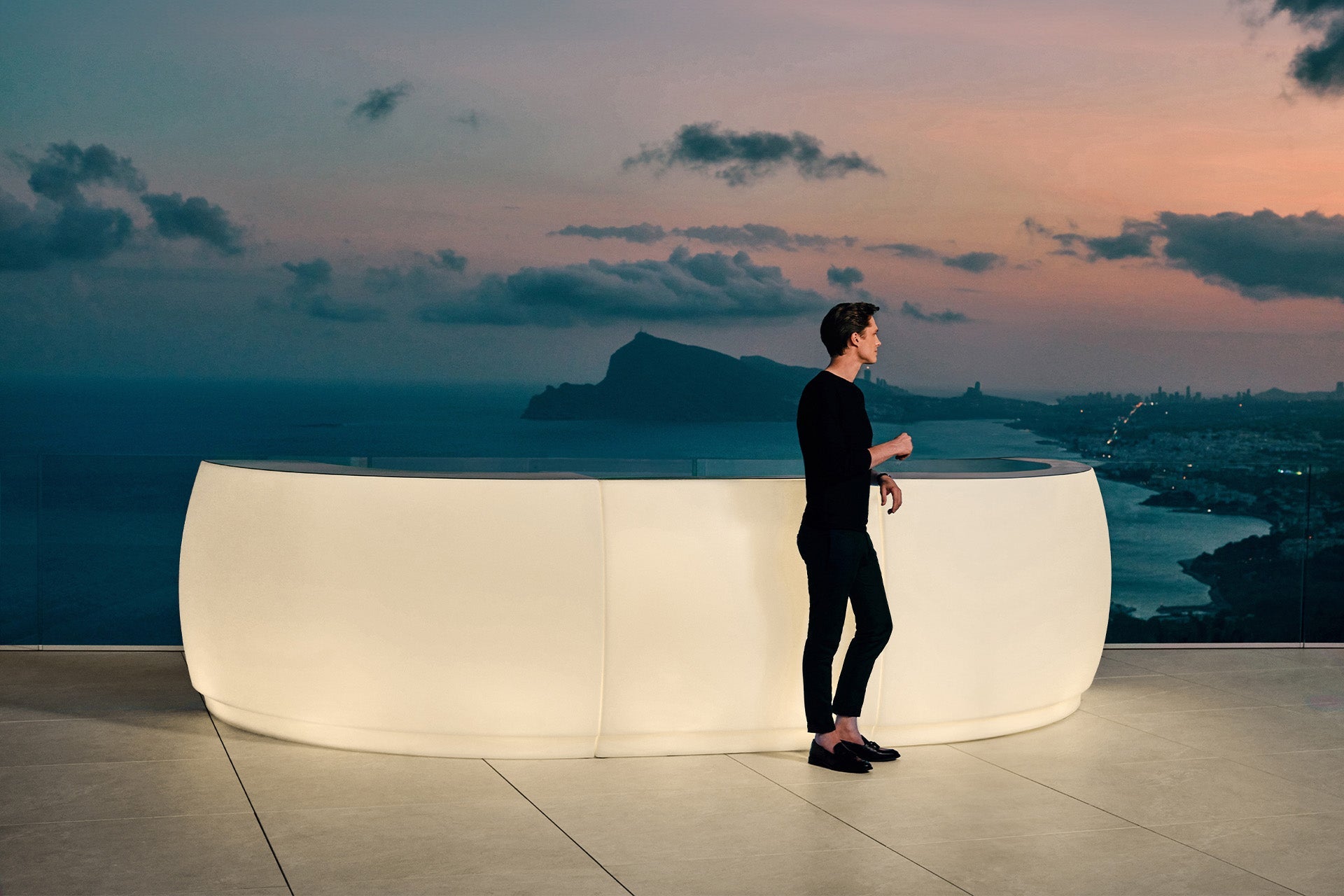 Bar Fiesta Vondom | Comptoirs Modulaires, LED & Équipements