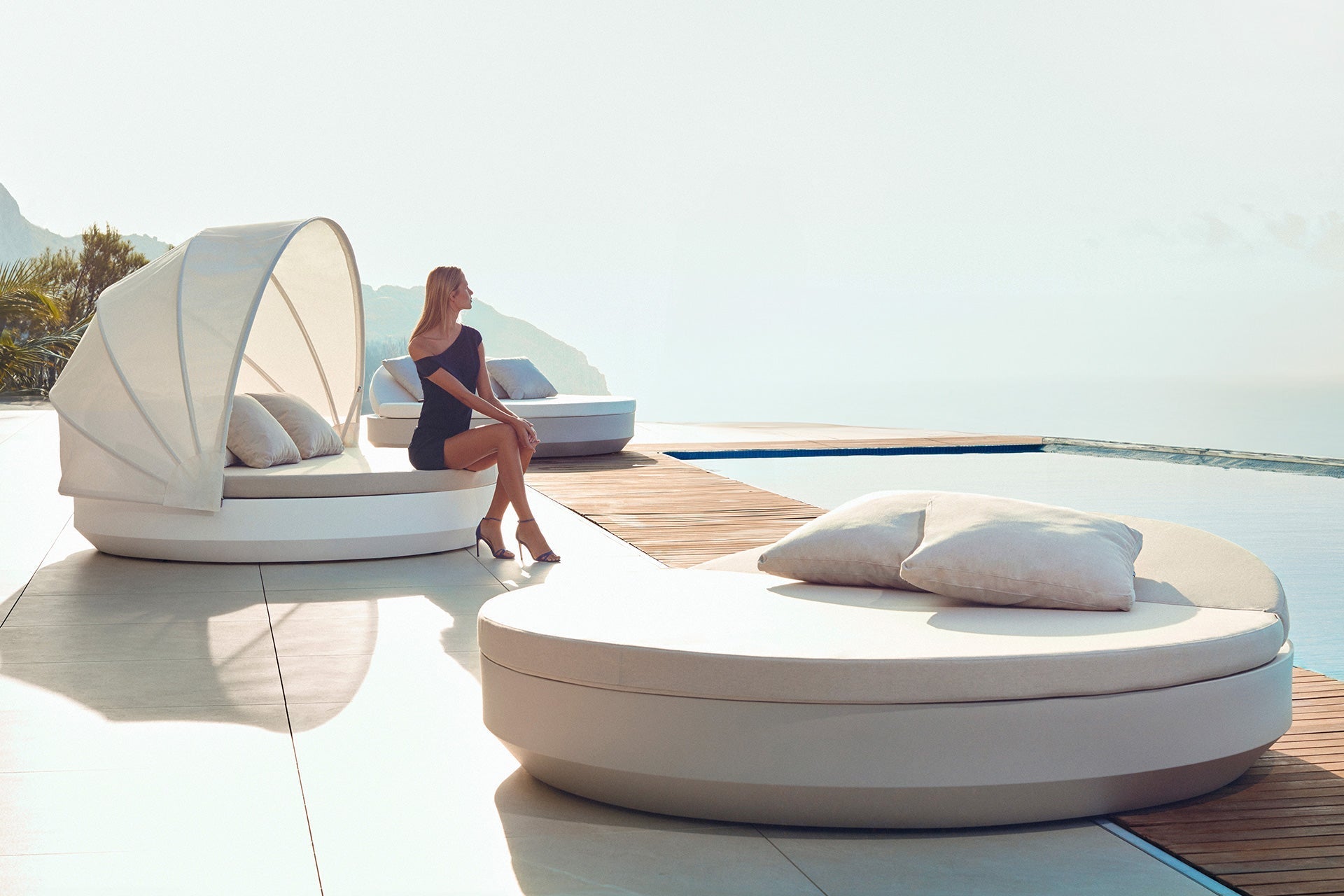 Collection Daybed Vela Vondom | Pour Terrasses, CHR & Professionnels