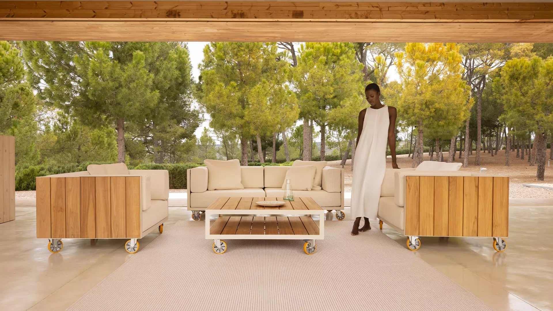 Salon de Jardin en Bois