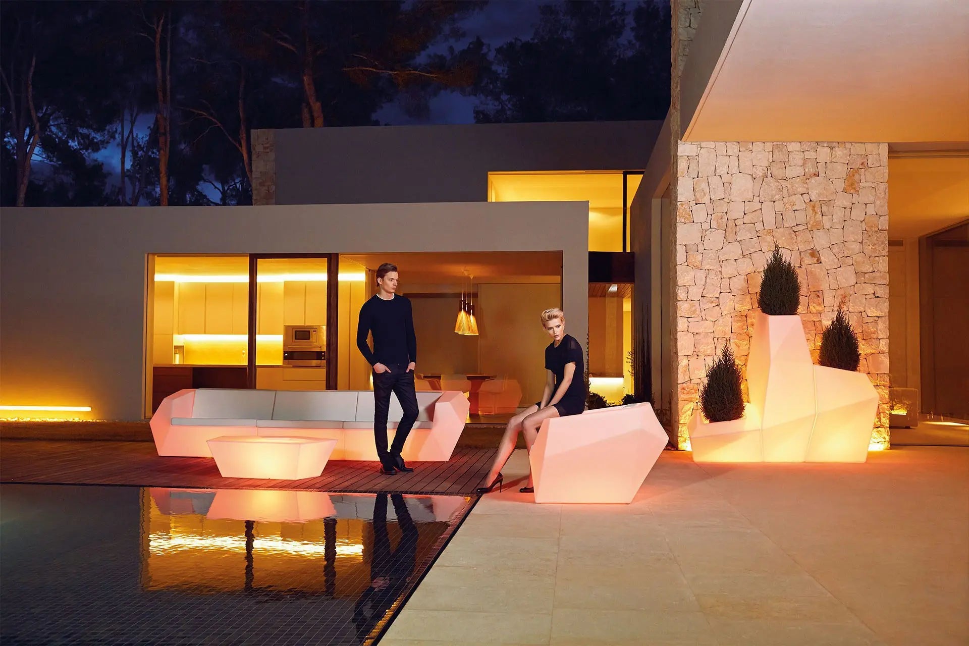 Table Basse LED