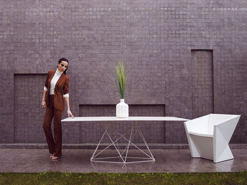 Table de Jardin Blanche