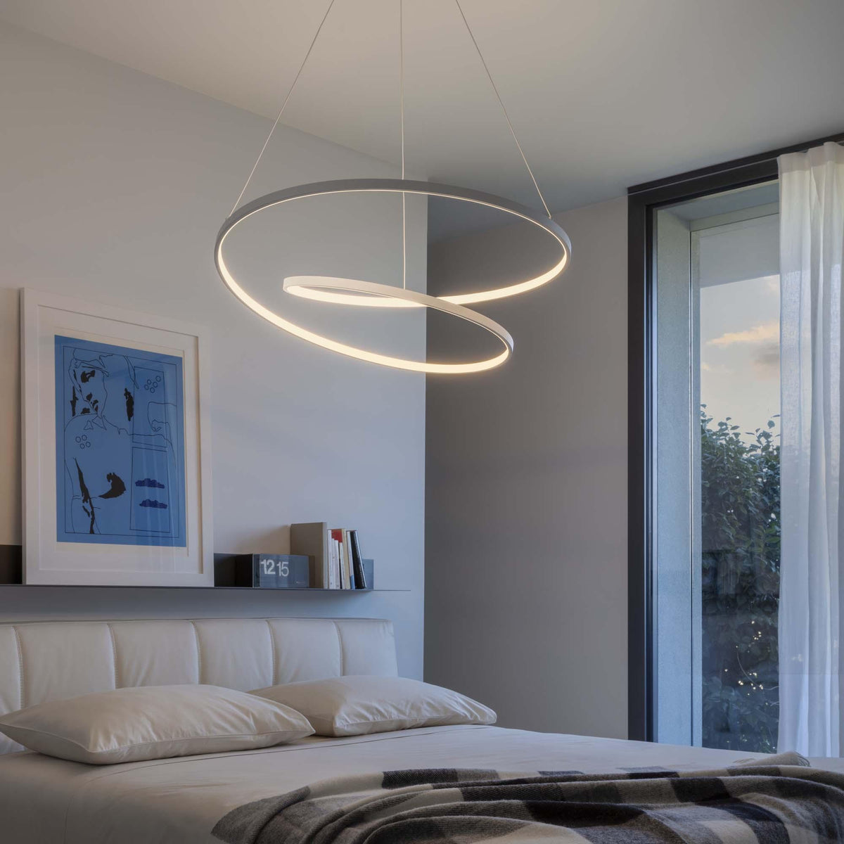 Suspension Oz Ideal Lux en situation
