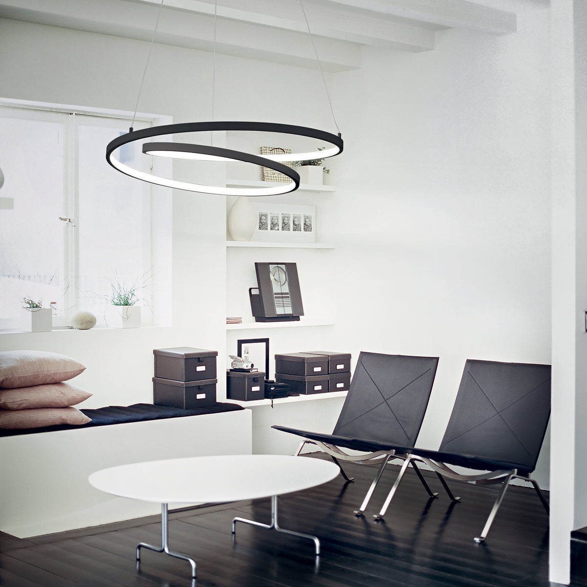 Suspension Oz Ideal Lux en situation