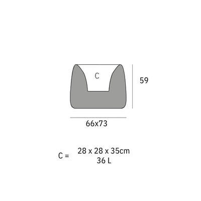 Pot - Organic Carré