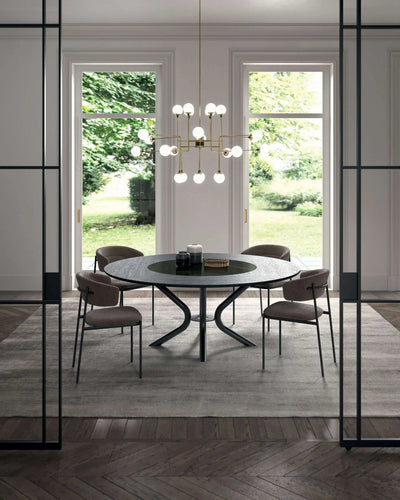 table a manger extensible noir