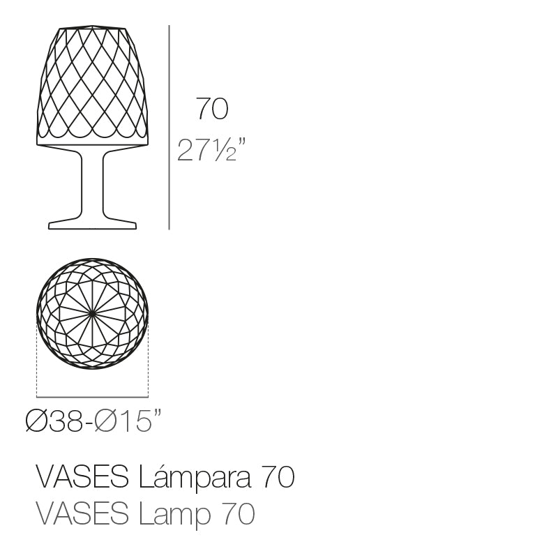 Lampadaire - Vases