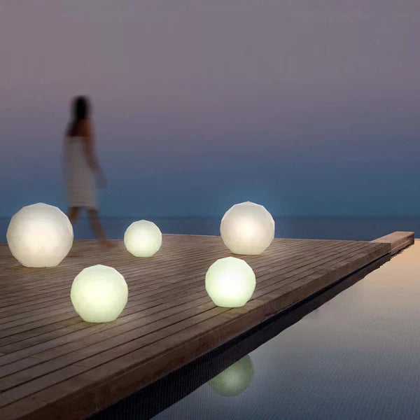 Lampadaire - Vases Boules