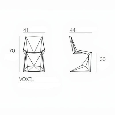 Chaise d'Extérieur - Voxel Kids (x4)